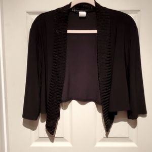 Michelle Lynn Silky Cropped Shrug